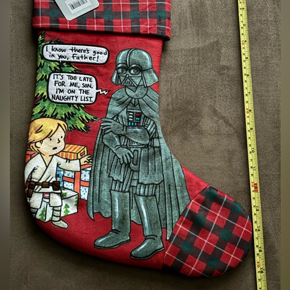 Disney Parks Star Wars Christmas Stocking - Picture 3 of 5